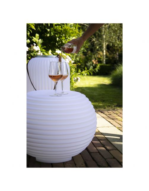 Nikki.Amsterdam The.Pouf - Tuinverlichting - Wit