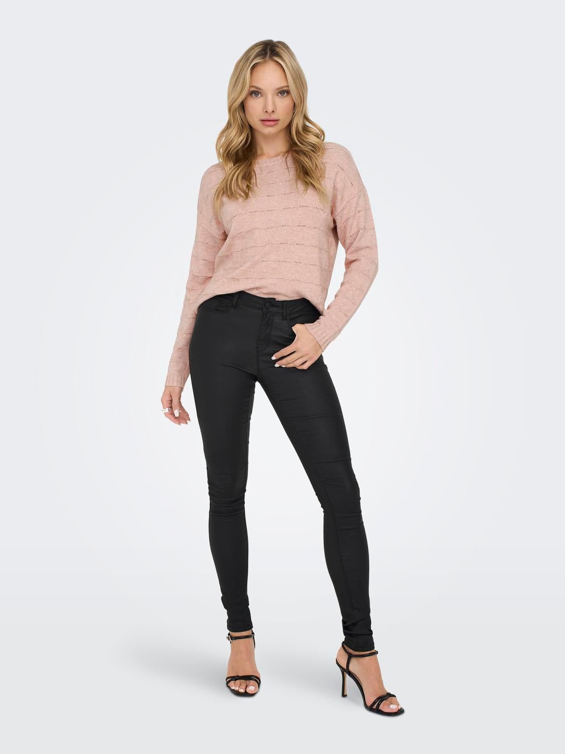 ONLKATIA Strickpullover Rose Smoke