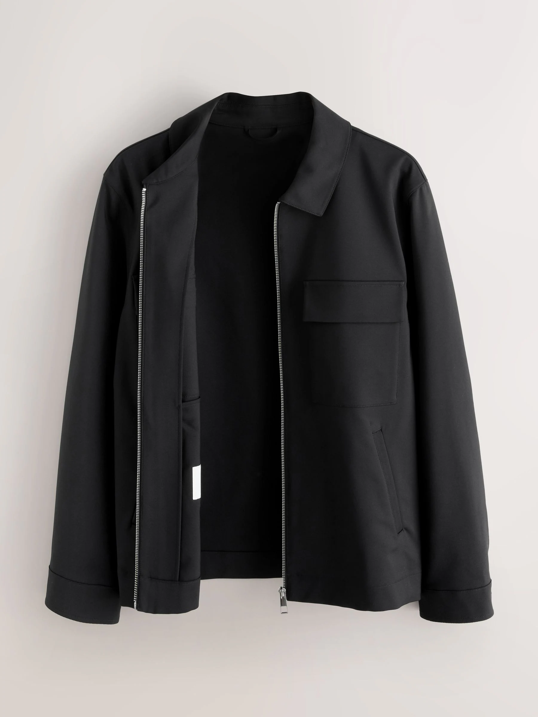Zwart - Slim technisch stretchy Jack