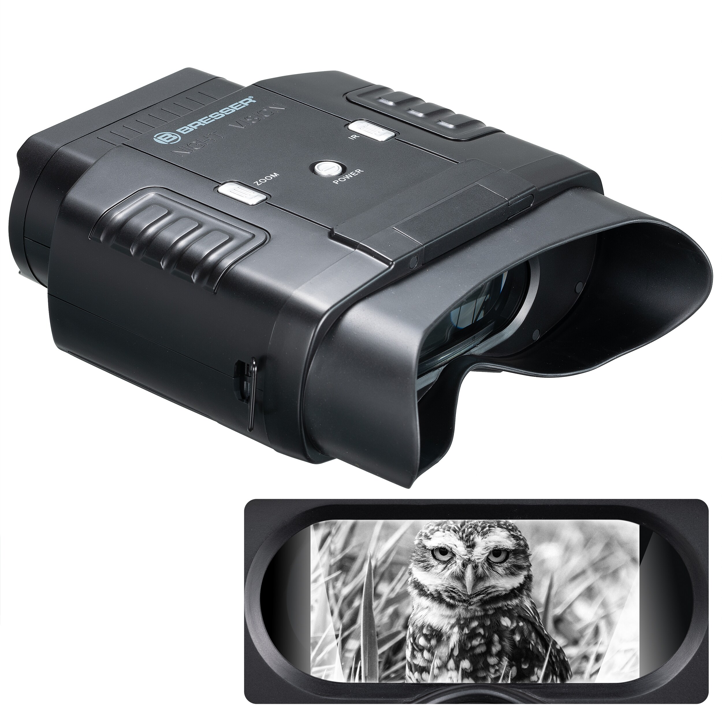 BRESSER Digitales Nachtsichtgerät Binokular 3x20