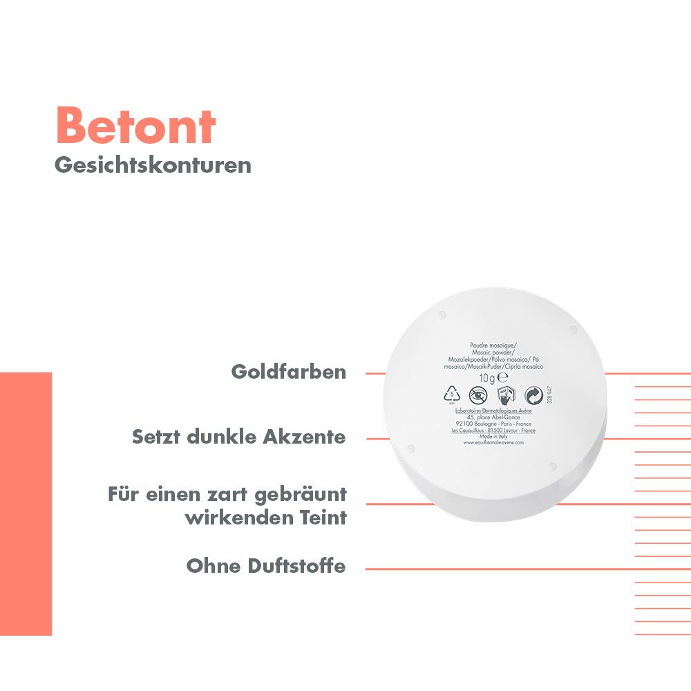 Avène Couvrance Mosaik-Puder Bronze