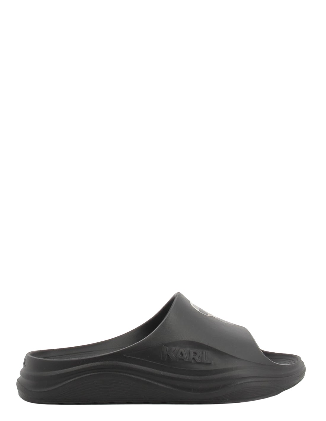 karl lagerfeld Claquettes femme skoona karl ikonic slide noir