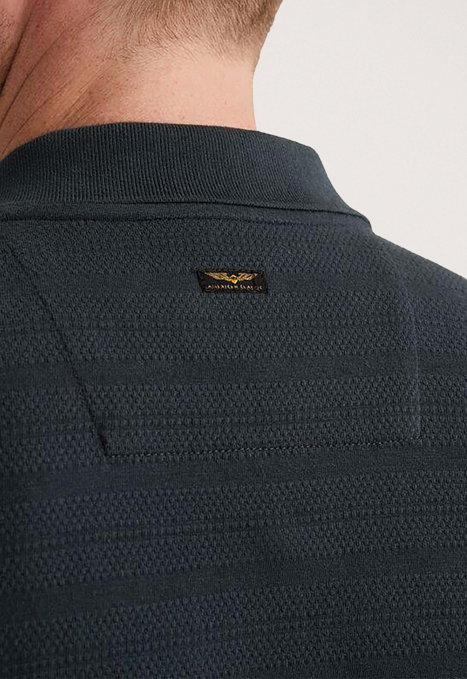 PME Legend Jaqcuard Stripe Polo
