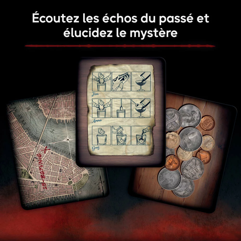 JEU D'ENQUETES - ECHOES LE COCKTAIL