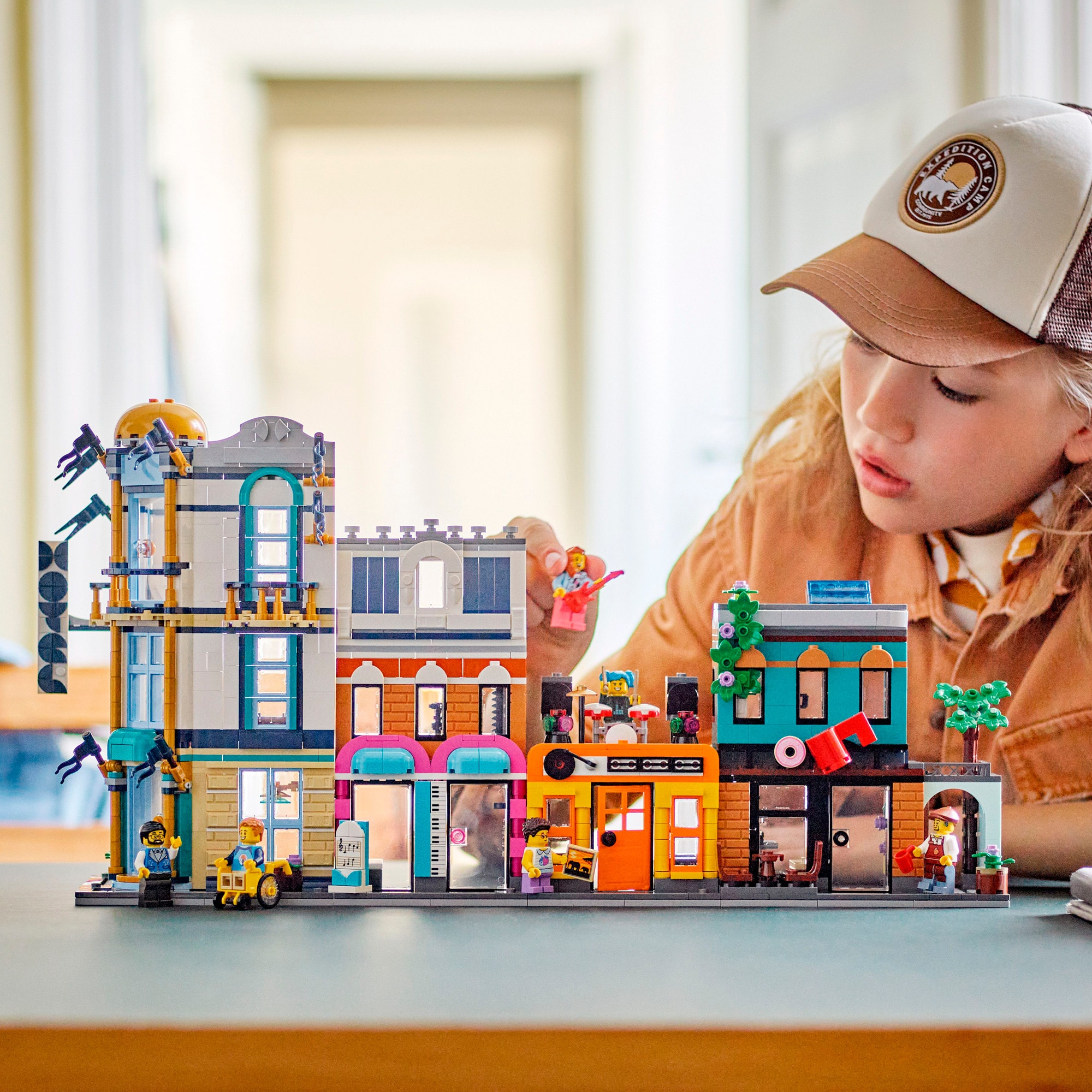 LEGO Konstruktionsspielzeug Creator 3-in-1 Hauptstraße