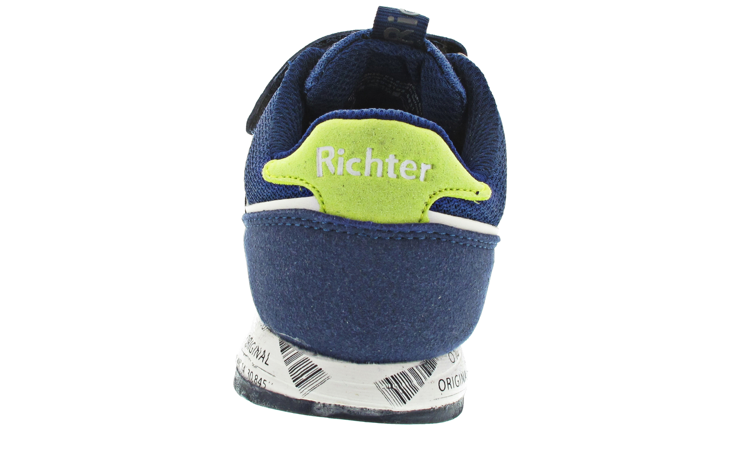 Richter Kletthalbschuh blau