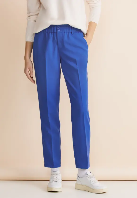 Loose Fit Hose - fresh intense gentle blue