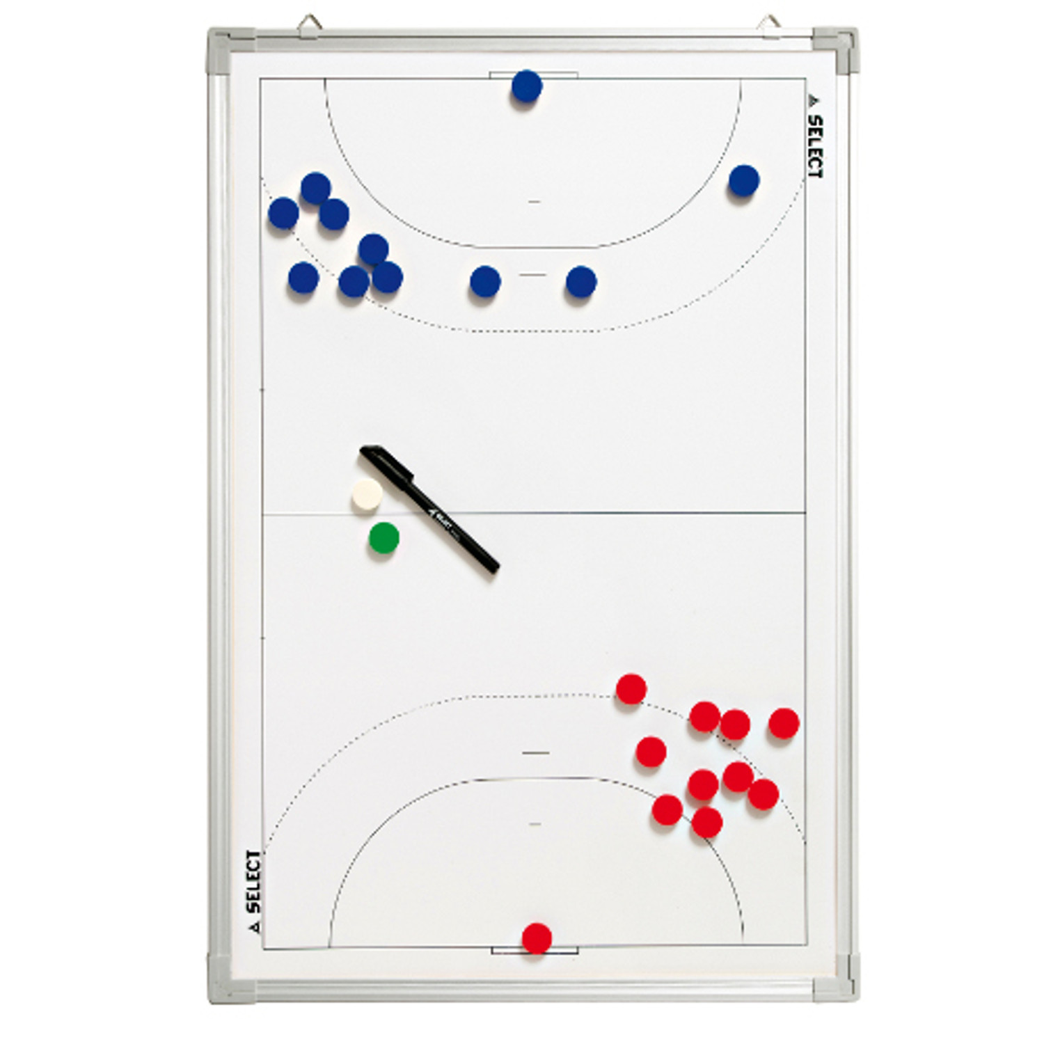 Select Aluminium Handbal Coachbord