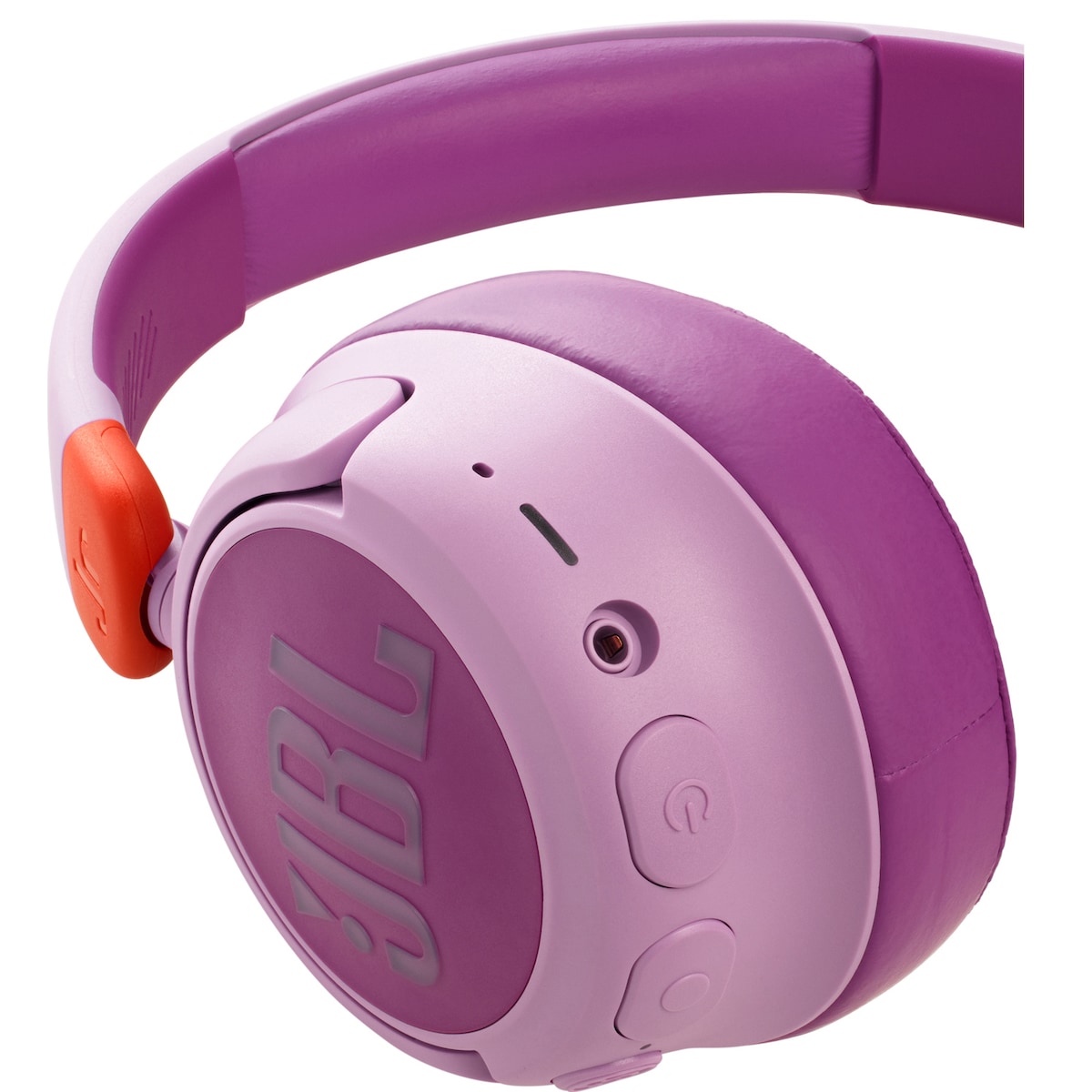 JBL Jr460NC trådløse on-ear hodetelefoner (rosa)