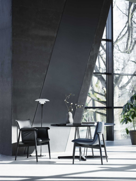 Carl Hansen & Son E020 Embrace tafel 139.5cm eiken wit, wit geolied