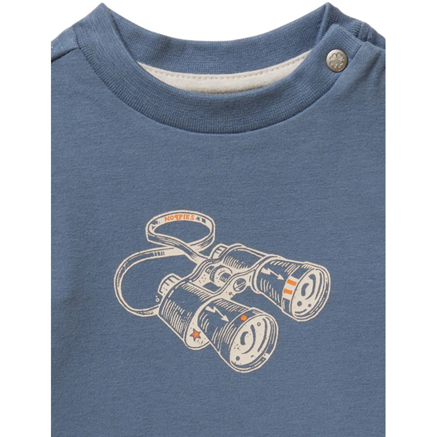Noppies Langarmshirt Biscoe Blue Mirage