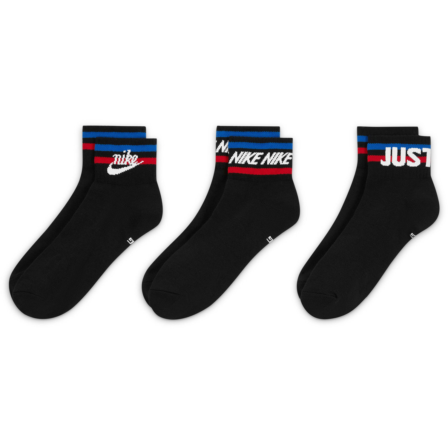 Nike Everyday Essential Ankle Socks - 3 Pack