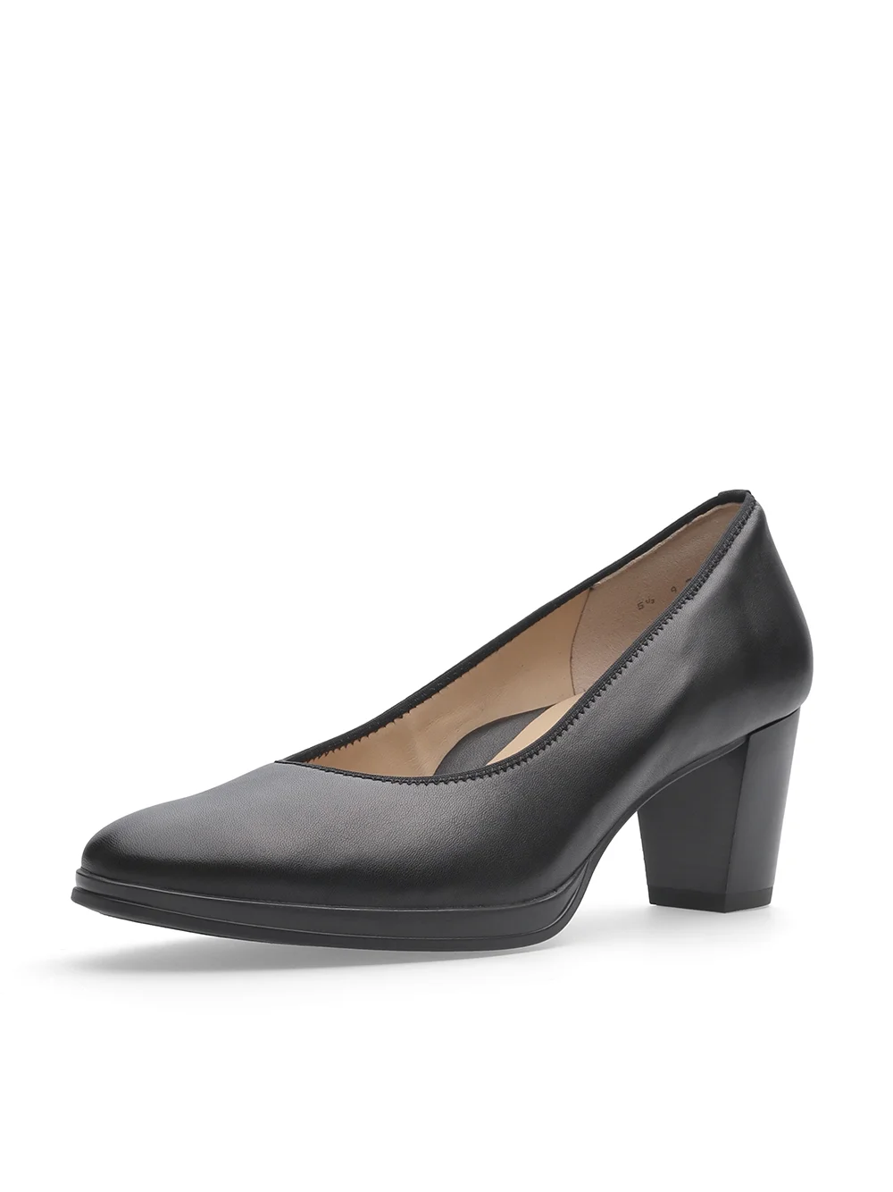 Plateaupumps Orly schwarz
