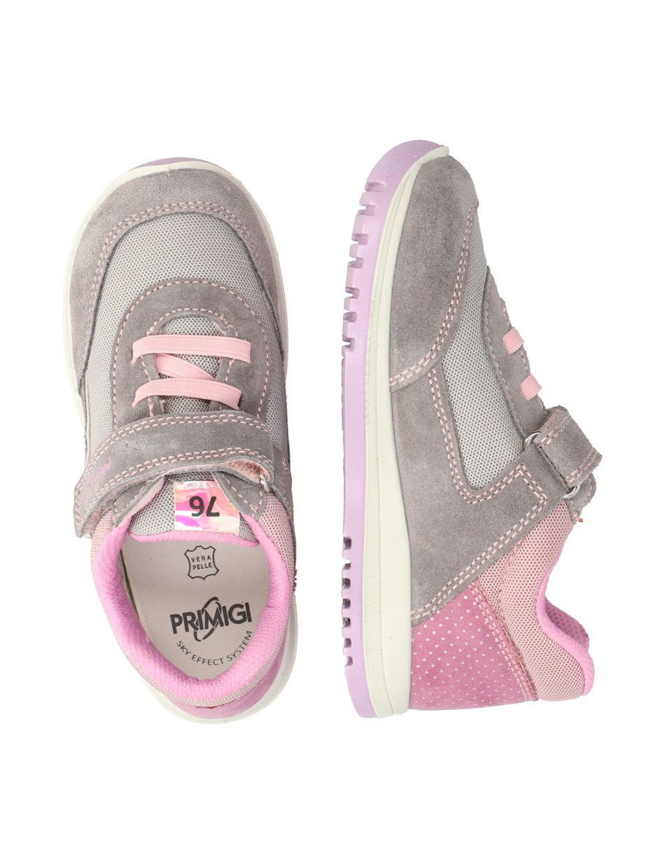 Lederkombination Sneaker