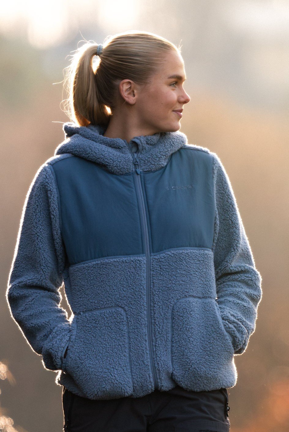 Stormberg Trollheimen hybrid sherpajakke