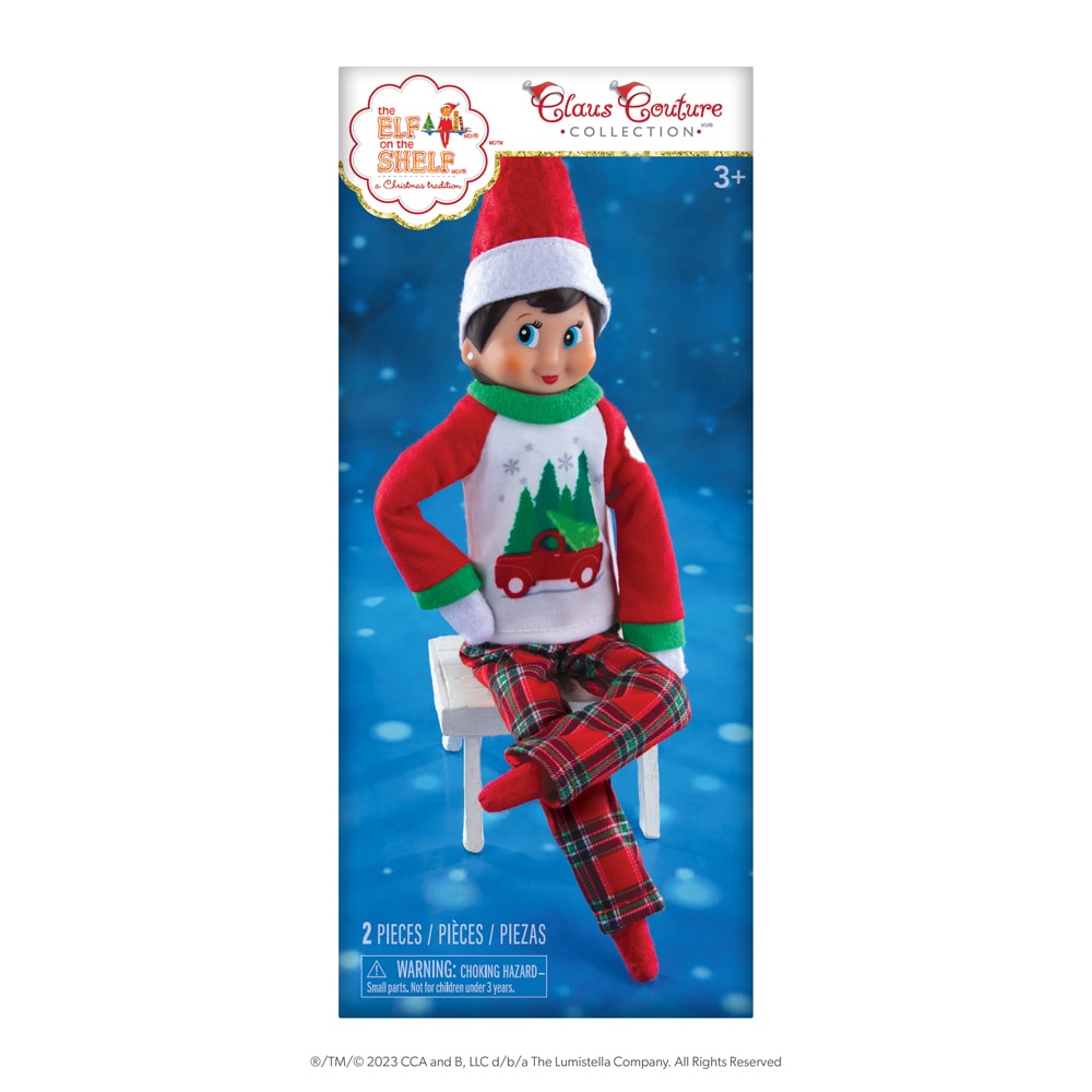 Elf on the Shelf The Elf on the Shelf® Outfit - Weihnachtsbaum Pyjama