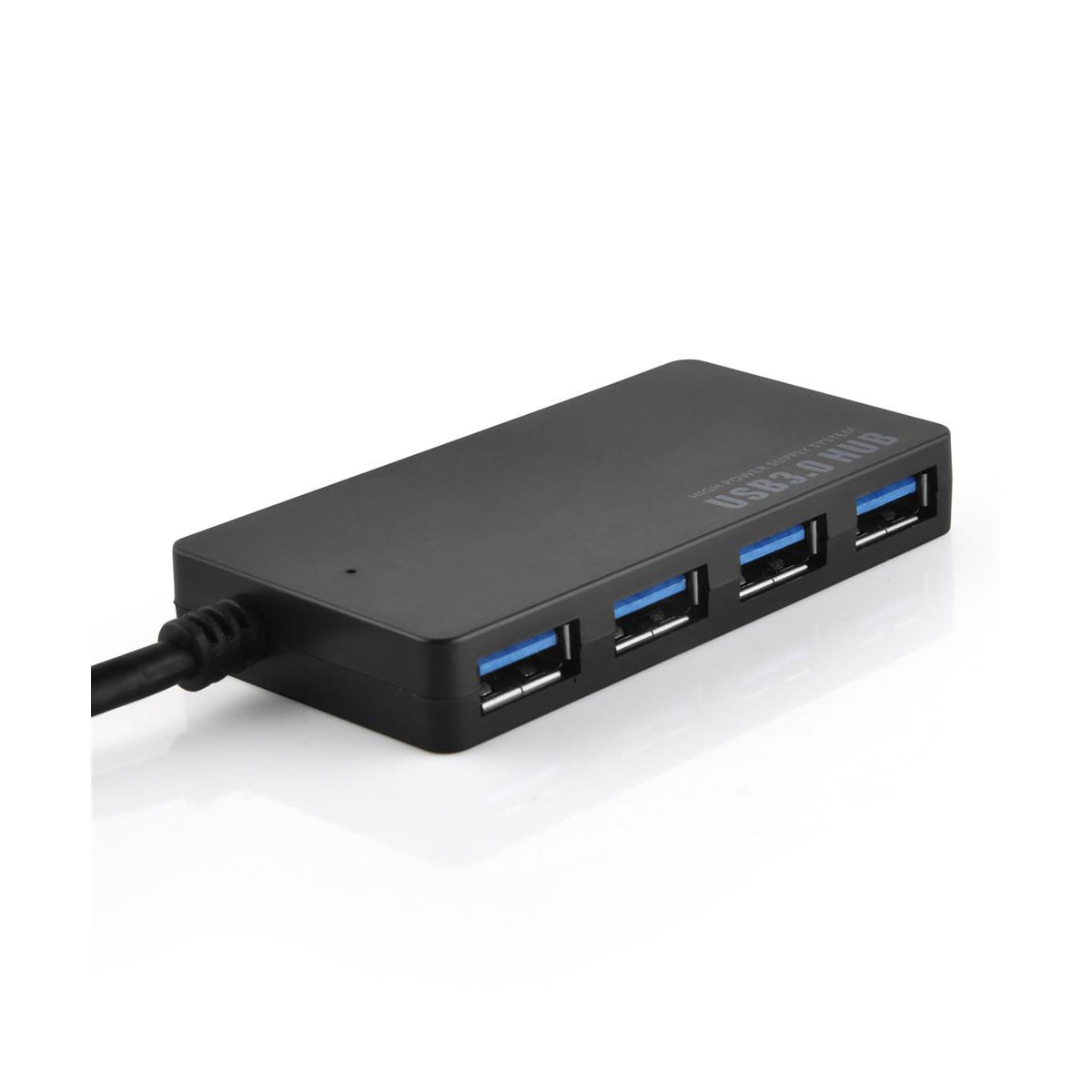 4-Port USB 3.0 USB-hub med flere grensesnitt Plug &