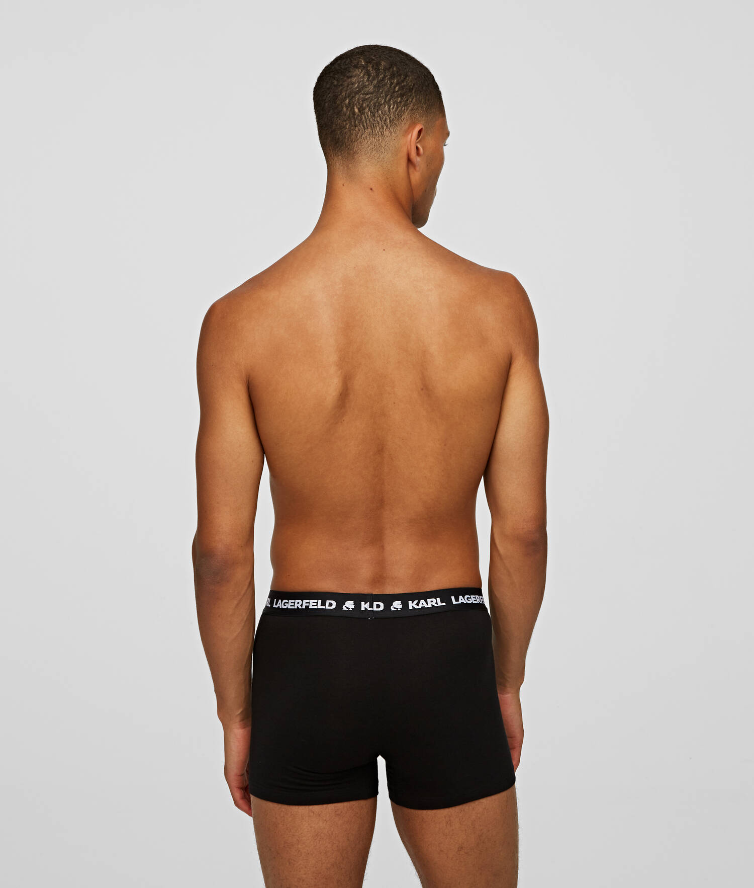 CALEÇON LOGO KARL - LOT DE 7 - Noir
