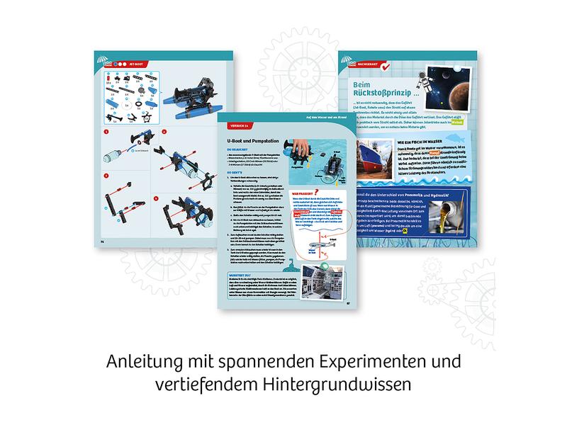 Kosmos Experimentierkasten Der grosse Technik-Workshop Konstruieren und Experimentieren