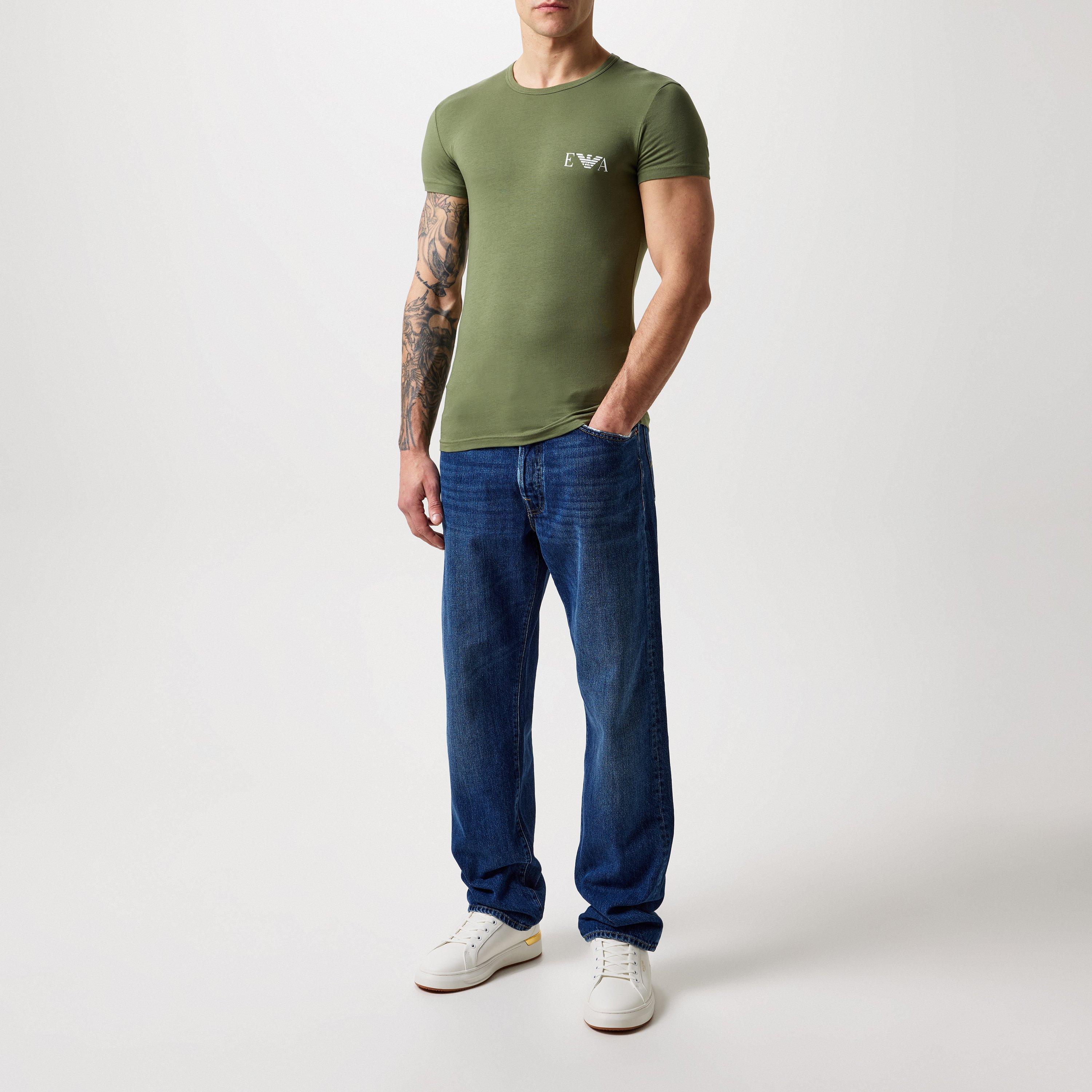 Emporio Armani Chest Logo T Shirt
