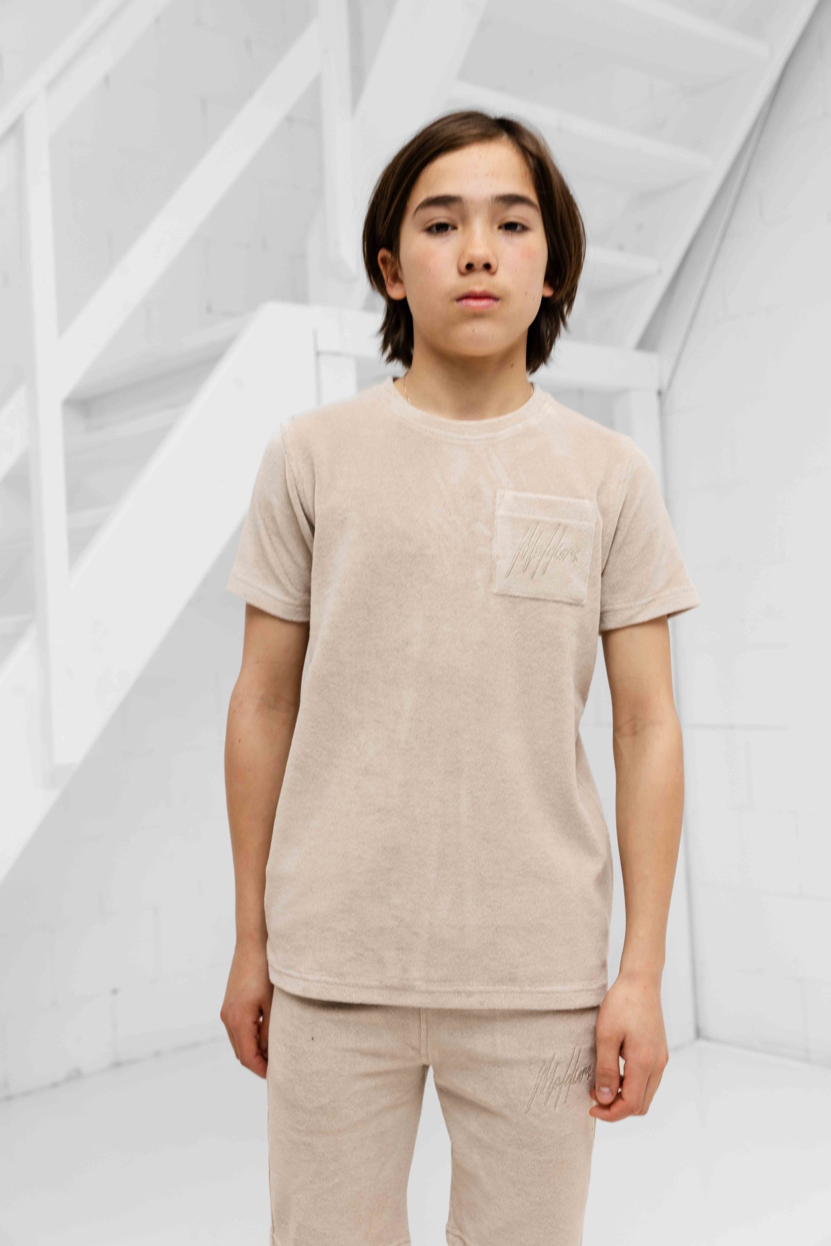 Malelions Signature Towelling Zomerset Kids Lichtbruin