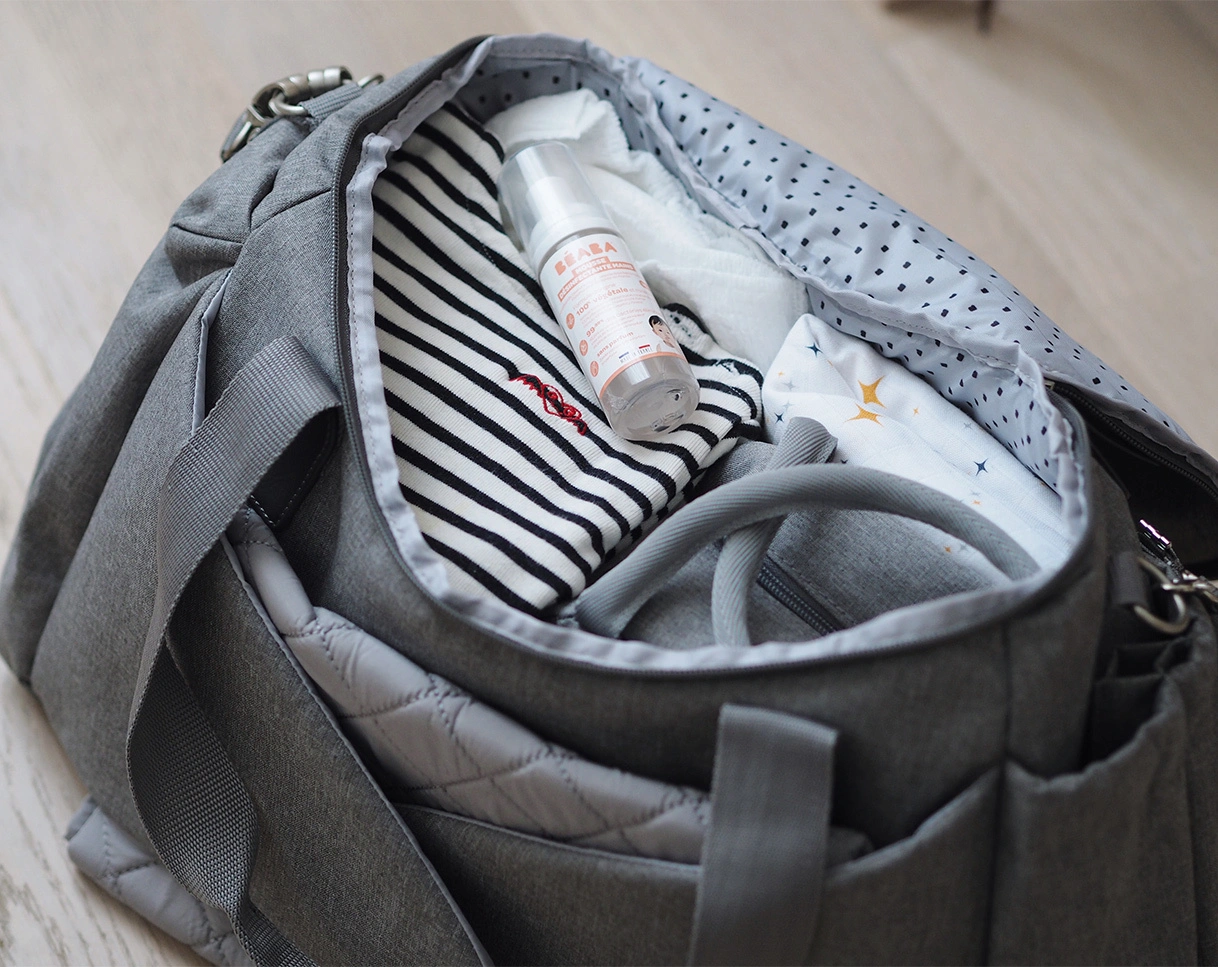Wickeltasche SYDNEY II (53x29,5x19,5) in grey melange