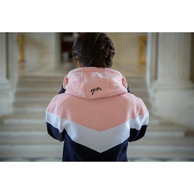 Hoodie Pénélope Artémis Donkerblauw-roze