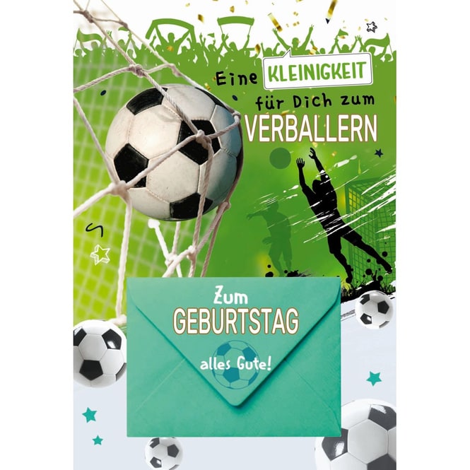 Geburtstagskarte für Geldgeschenk - Zum Geburtstag alles Gute!