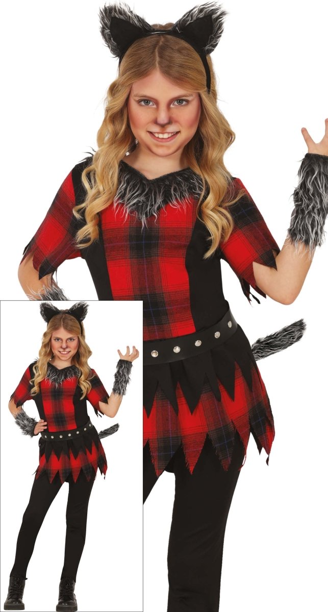 Halloween Kostuum Meisje Weerwolf