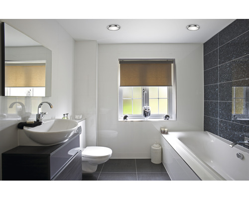 LED inbouwspot IP44 8W 540 lm 2700/4000K Ø 14,7/9 cm Aqua chroom 230V