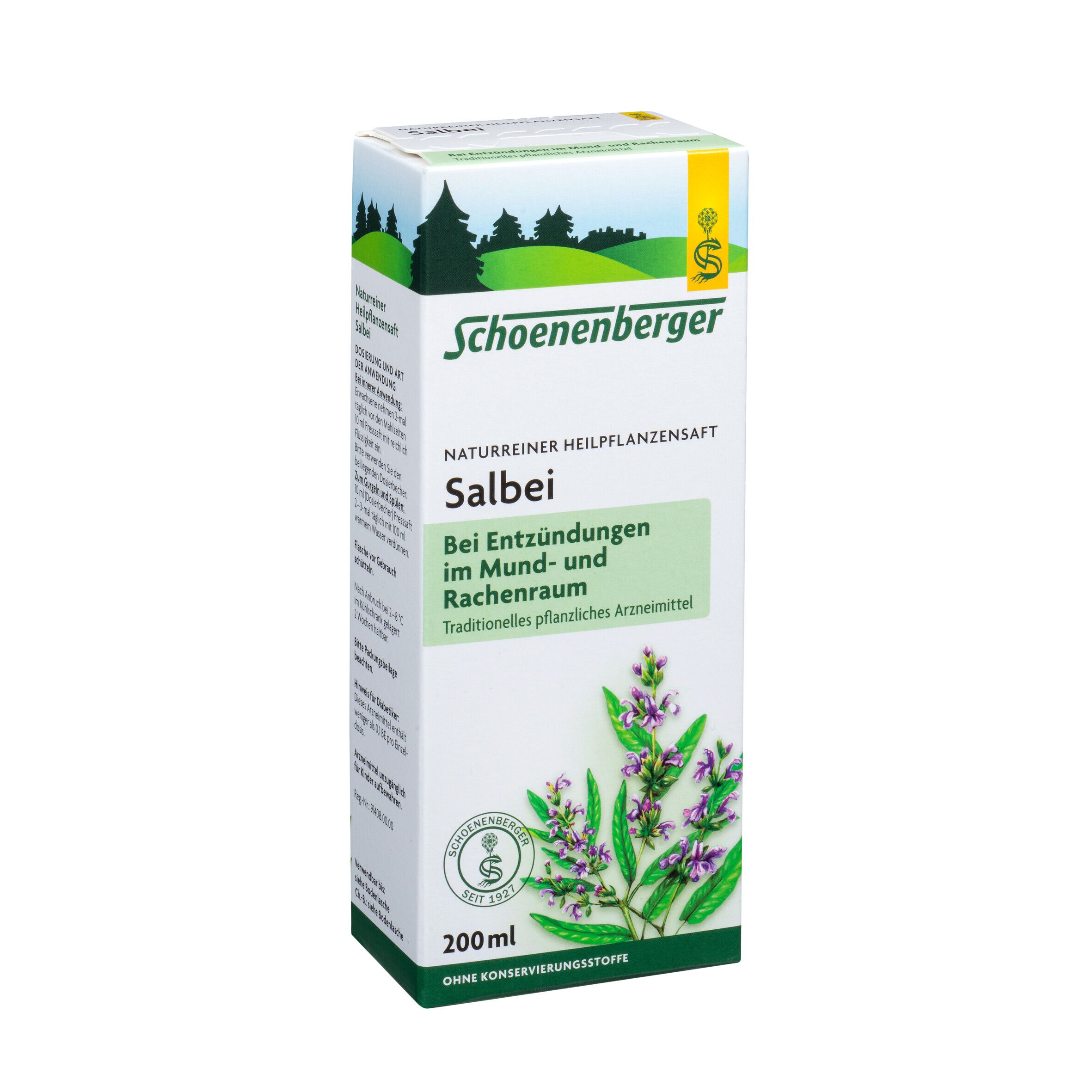 Schoenenberger® naturreiner Heilpflanzensaft Salbei
