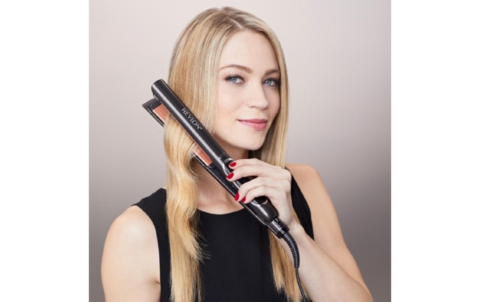 Profihaarglätter Salon Straight CopperGlätteisen mit ColourProtect Keramikbeschichtung