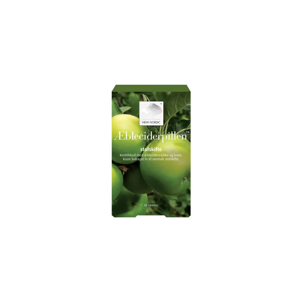 New Nordic Æbleciderpillen - 30 tabl.