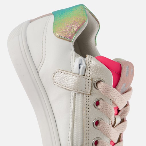 Muyters Sneakers wit Leer