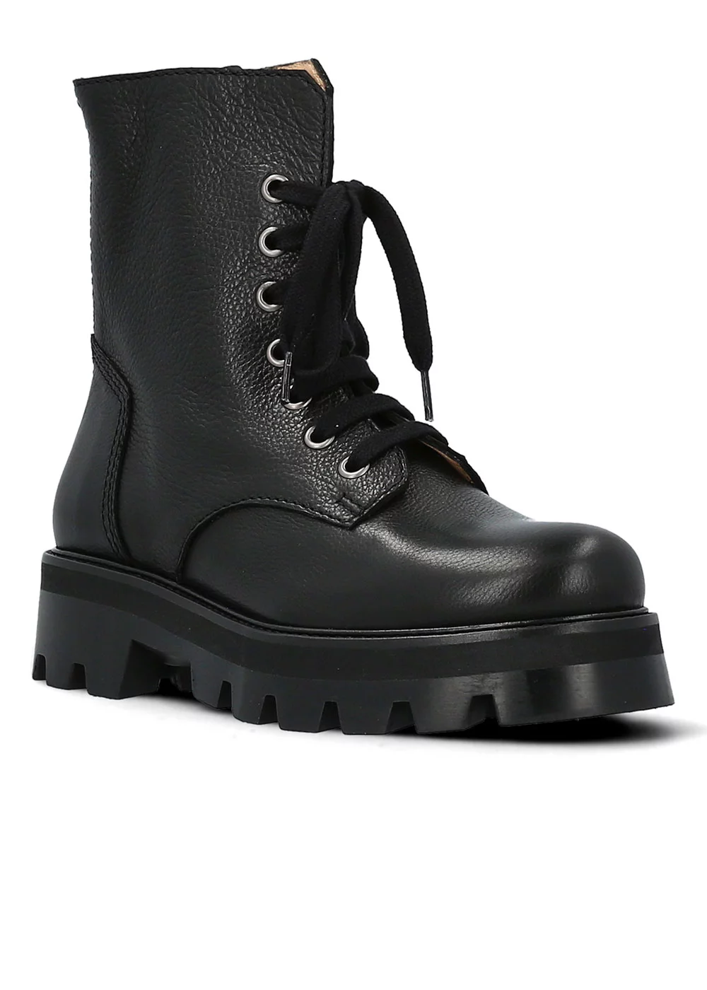 BOOTS SCARLETT CUIR NOIR