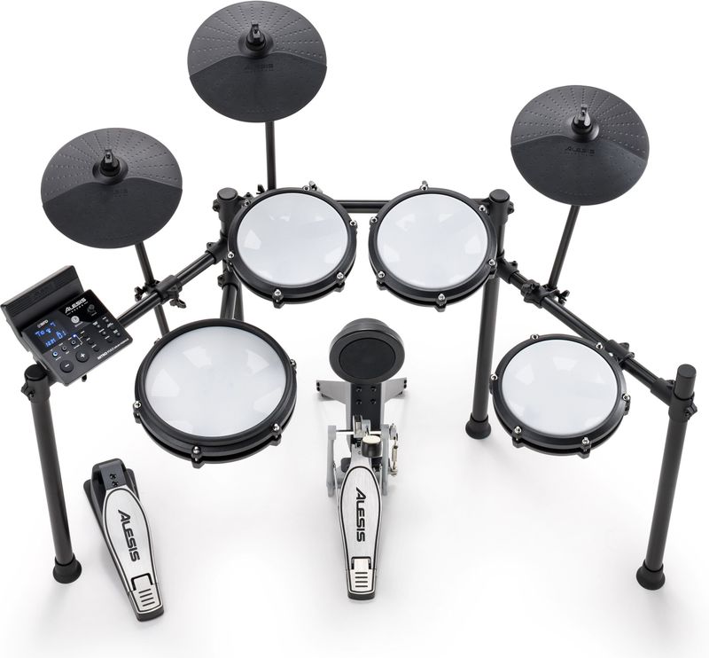 Alesis Nitro Max Kit - Elektrisch Drumstel - 10 inch Dual Zone Snare - Bluetooth - 440+ Authentieke Klanken