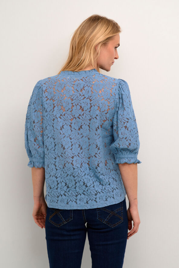 Cream CRKaspis Lace Blouse Captain's blue