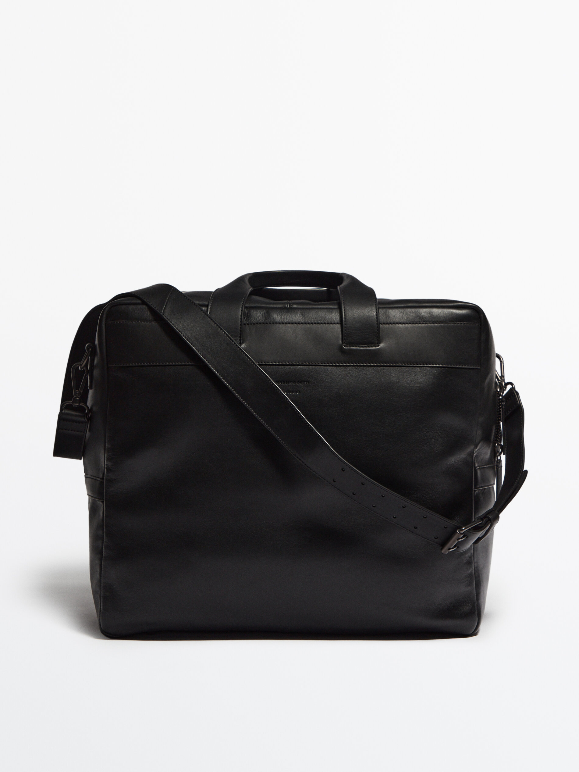 Bolso fim de semana piel -Studio - NEGRO
