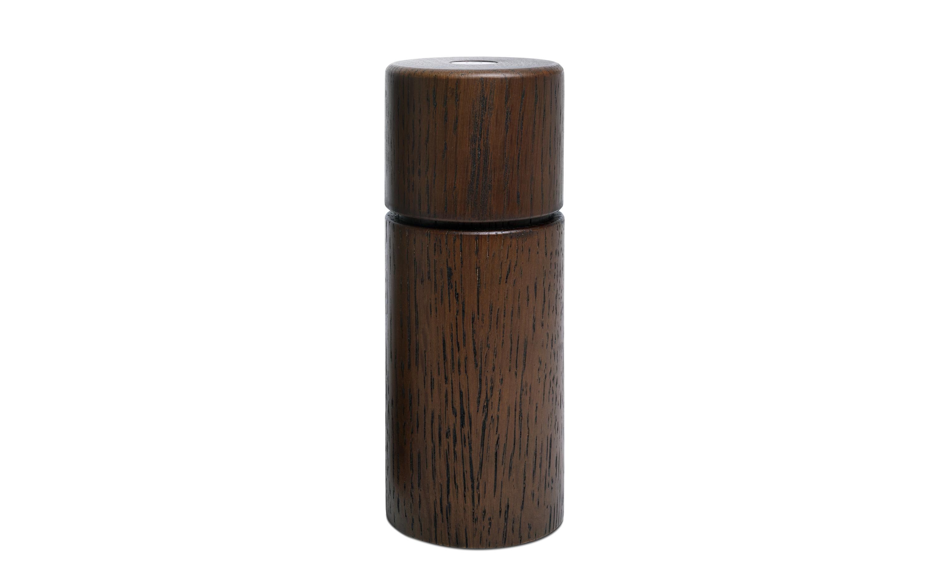 Gewürzmühle Bergen Eiche 12 cm, DunkelbraunGewürzmühle aus FSC-zertifiziertem Holz