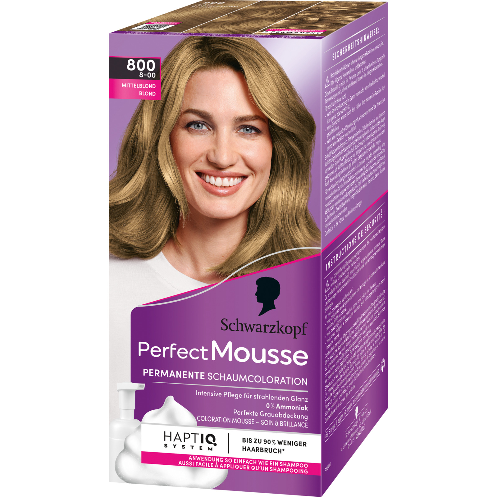 Perfect Mousse 800 Mittelblond