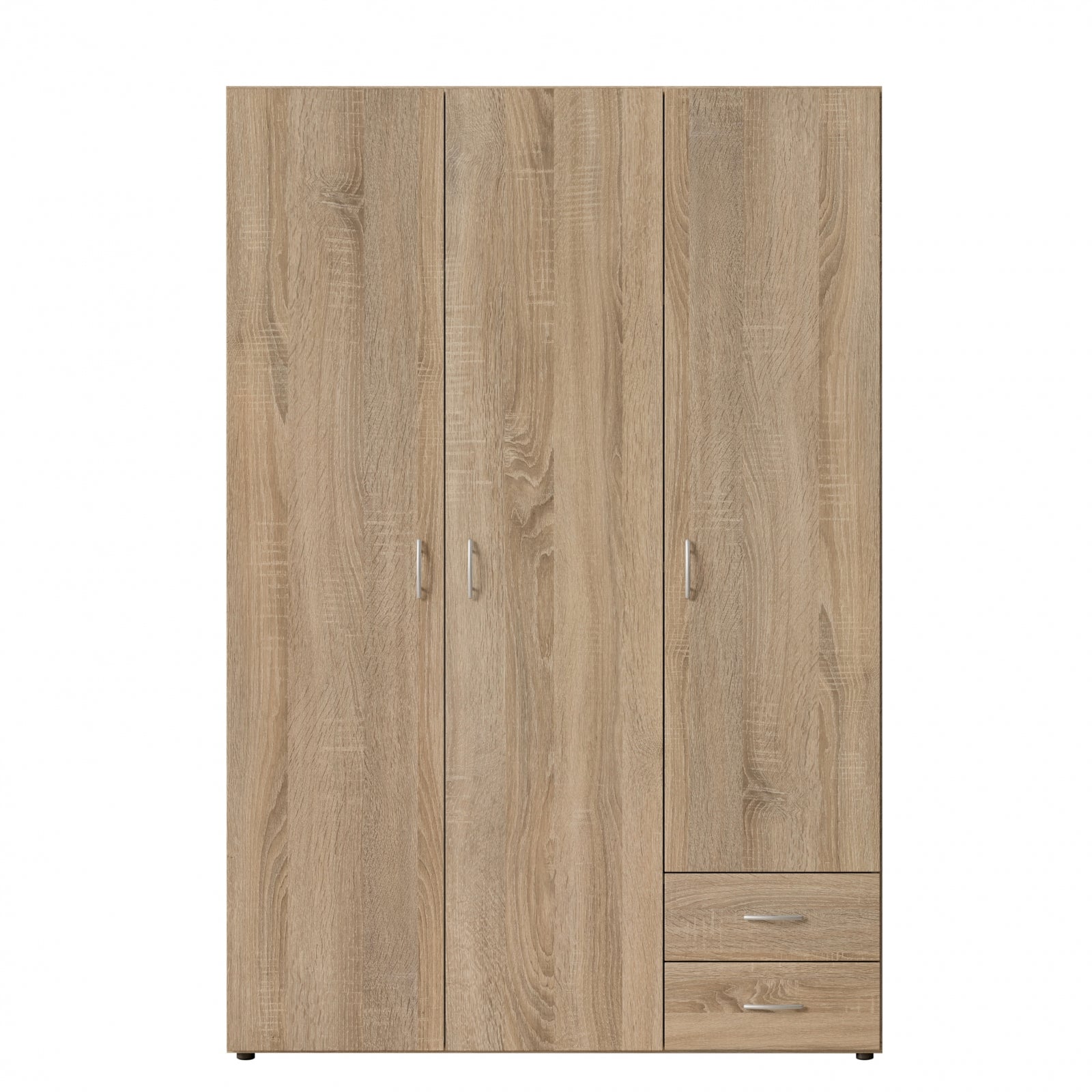 Kledingkast Baarlo - Hout - Eiken|Hout - Naturel - MDF