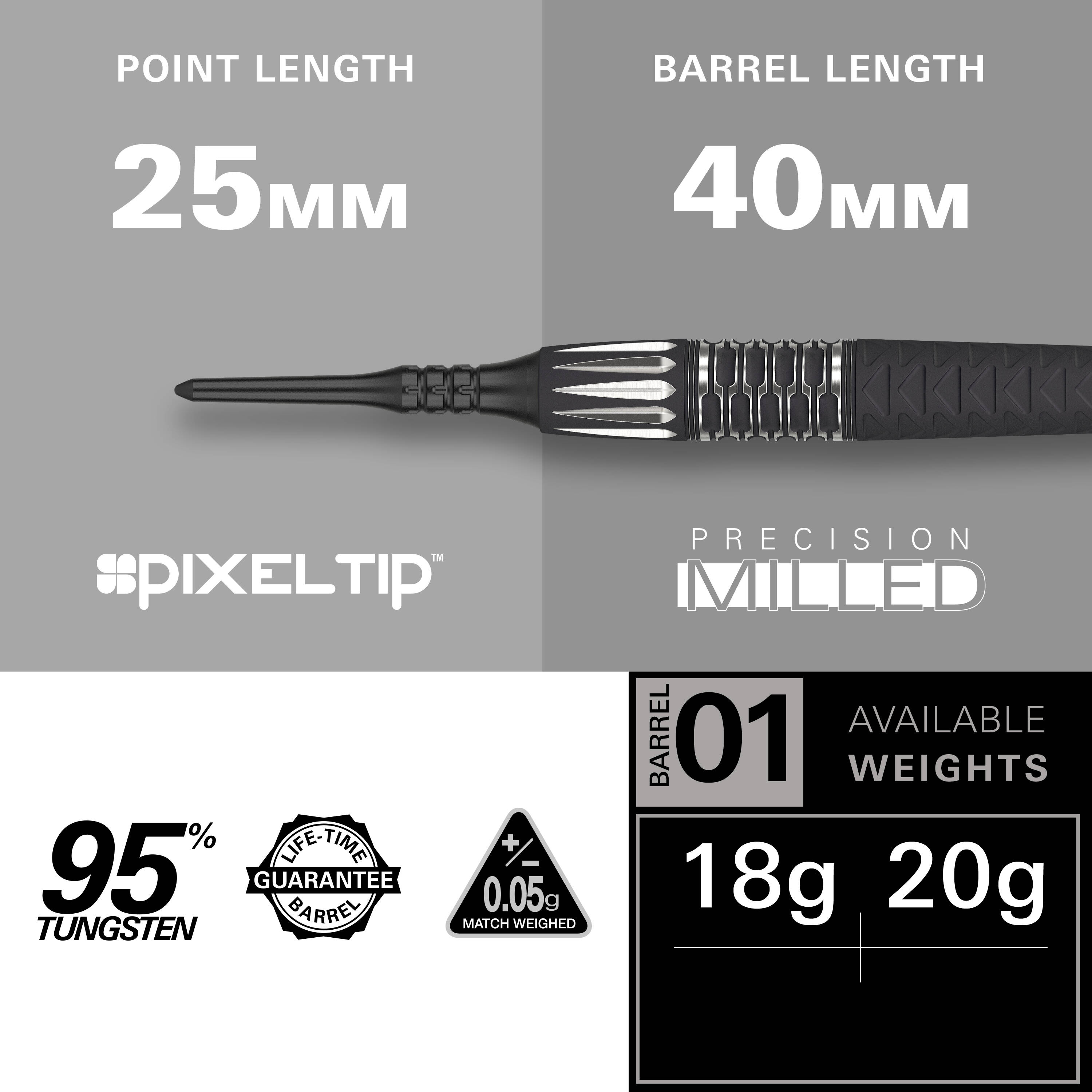 Target - Phil Taylor 9Five GEN 11 - Softdart