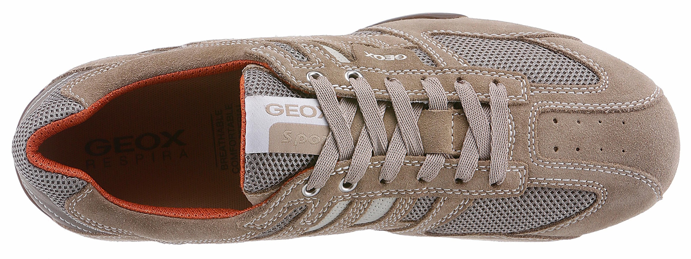 Geox Sneaker »Snake«  Freizeitschuh, Schnürschuh mit Geox Spezial Membran