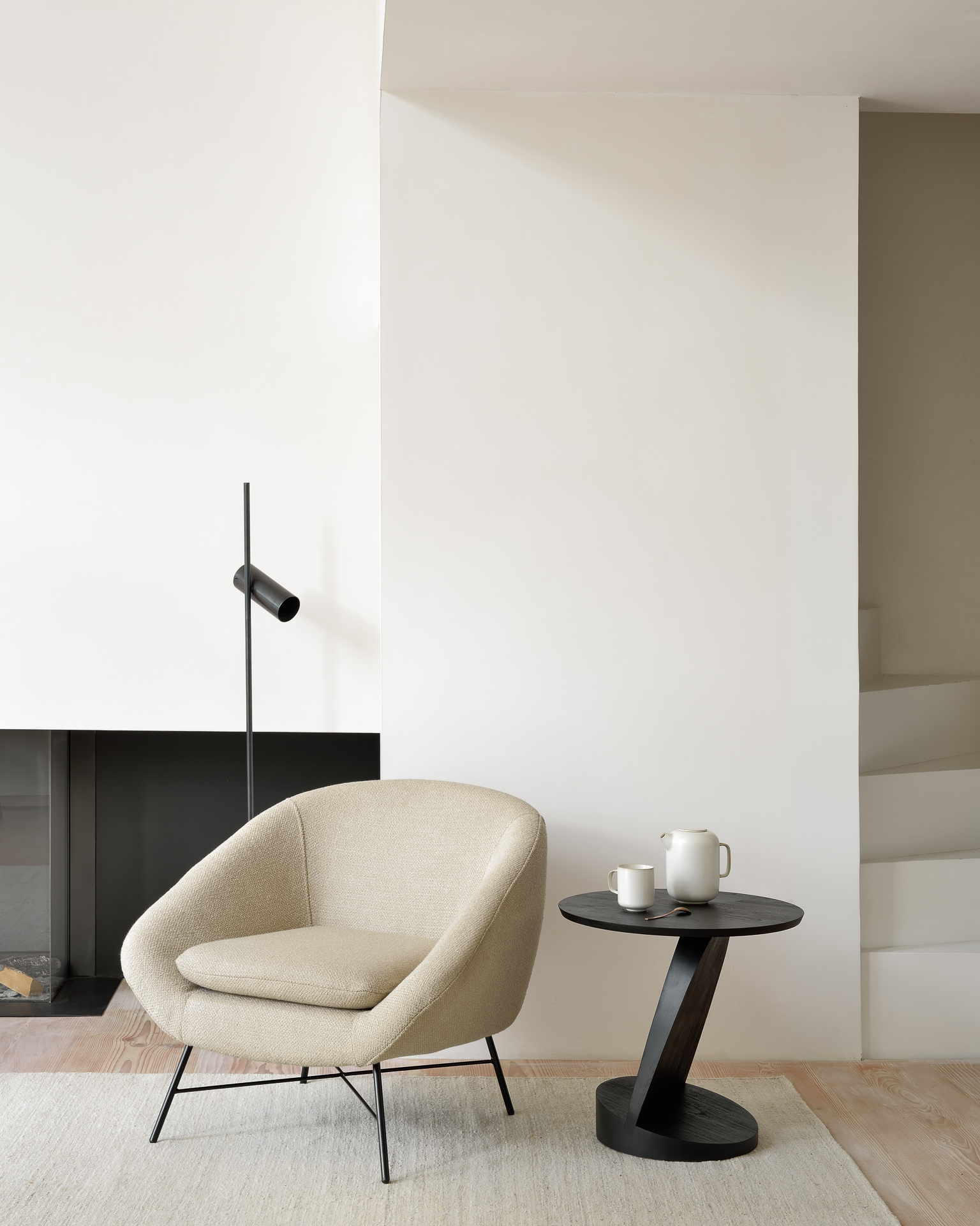 Barrow lounge chair - copper