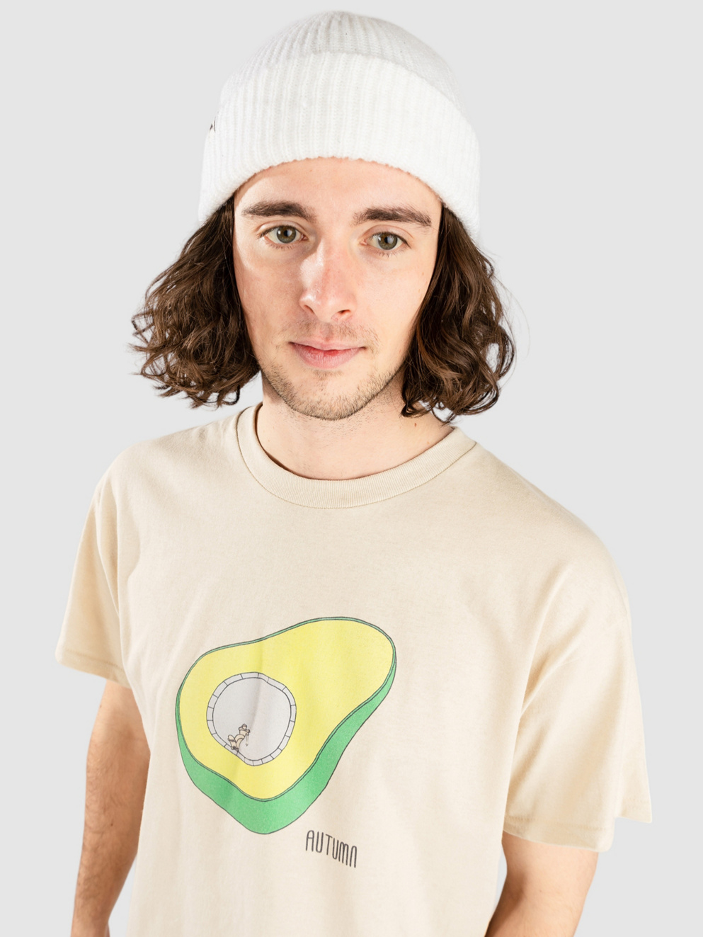 Autumn Headwear Acovado T-Shirt sand