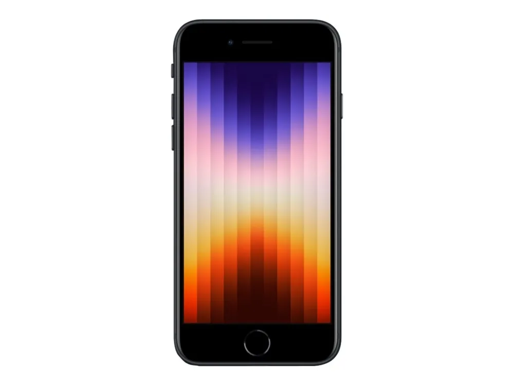 Apple iPhone SE (3rd generation) - 5G smartphone - dual-SIM / Intern hukommelse 64 GB - LCD-skærm - 4.7
