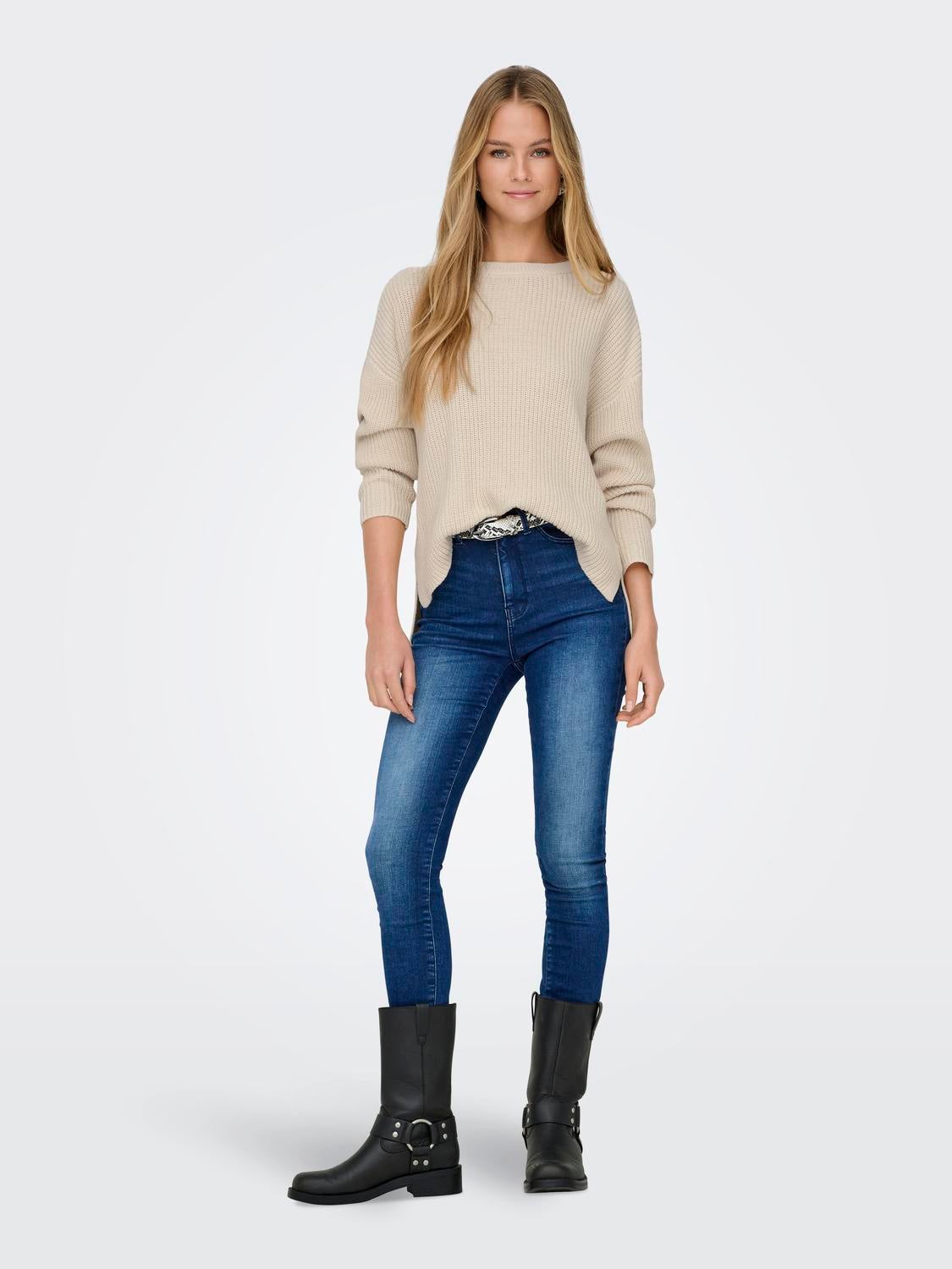 ONLLUNA Strickpullover Birch