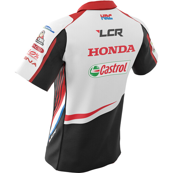 Ixon - Polo LCR / Marquez 22 Noir / Blanc / Rouge