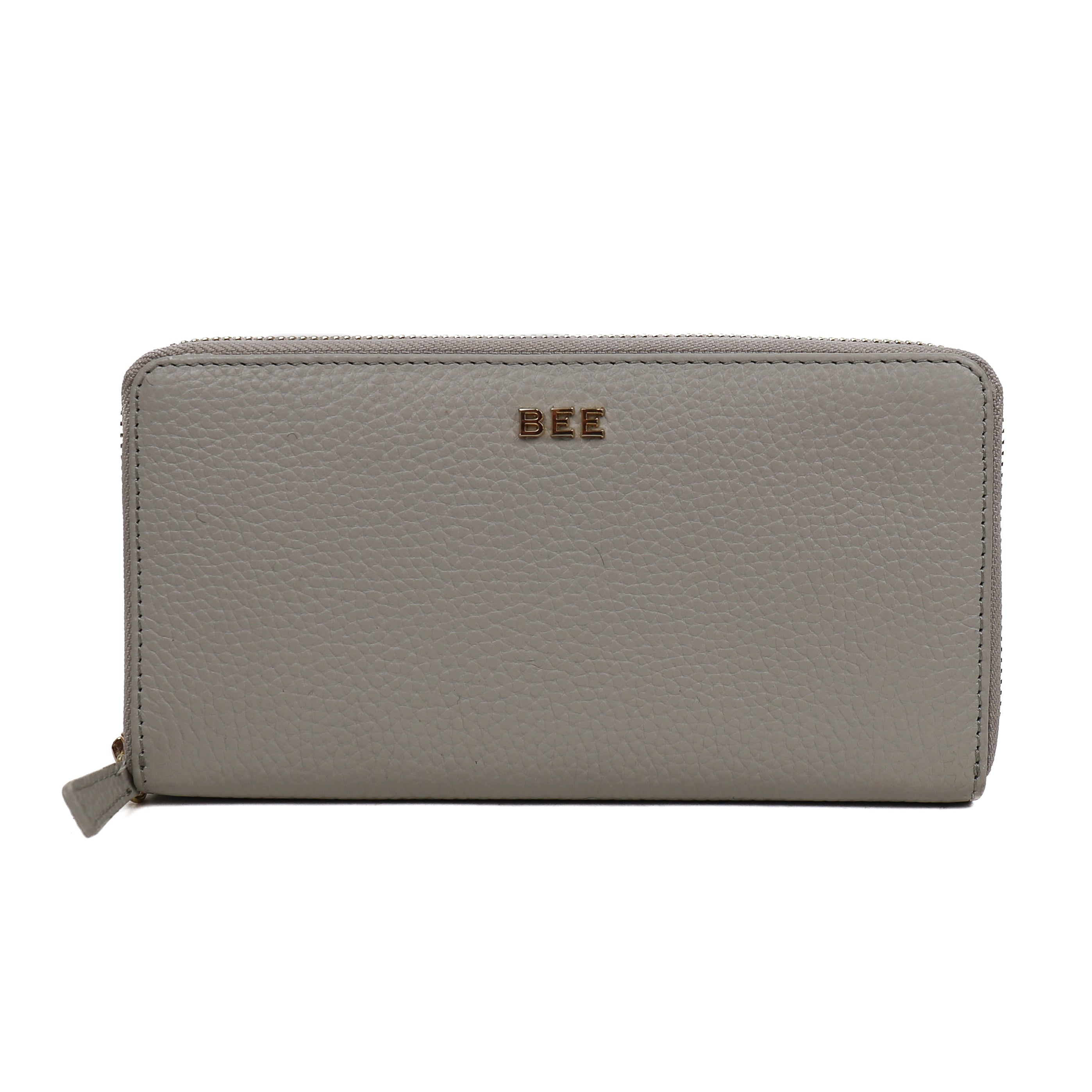 Ritsportemonnee 'Mykki' Ivory Ivory