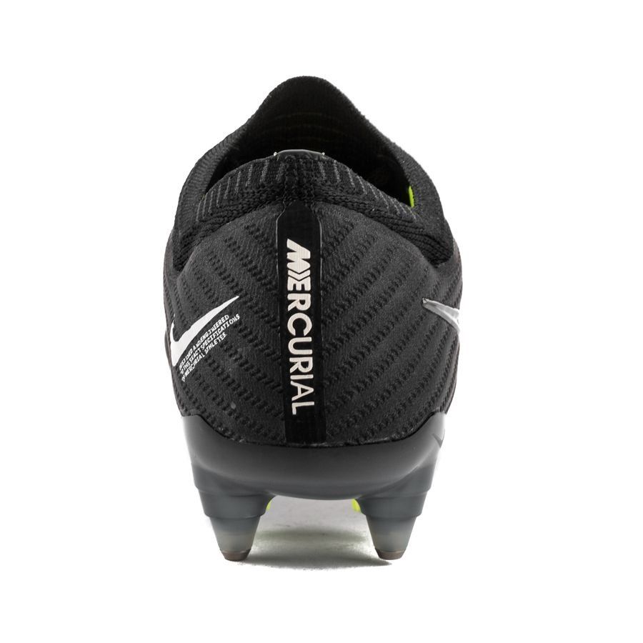 Nike Air Zoom Mercurial Vapor 15 Elite SG-PRO Anti-Clog - Noir/Gris/Blanc/Jaune Fluo